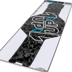 Forged Carbon Look Chassis Skin - AE RC10 Tub Chassis
