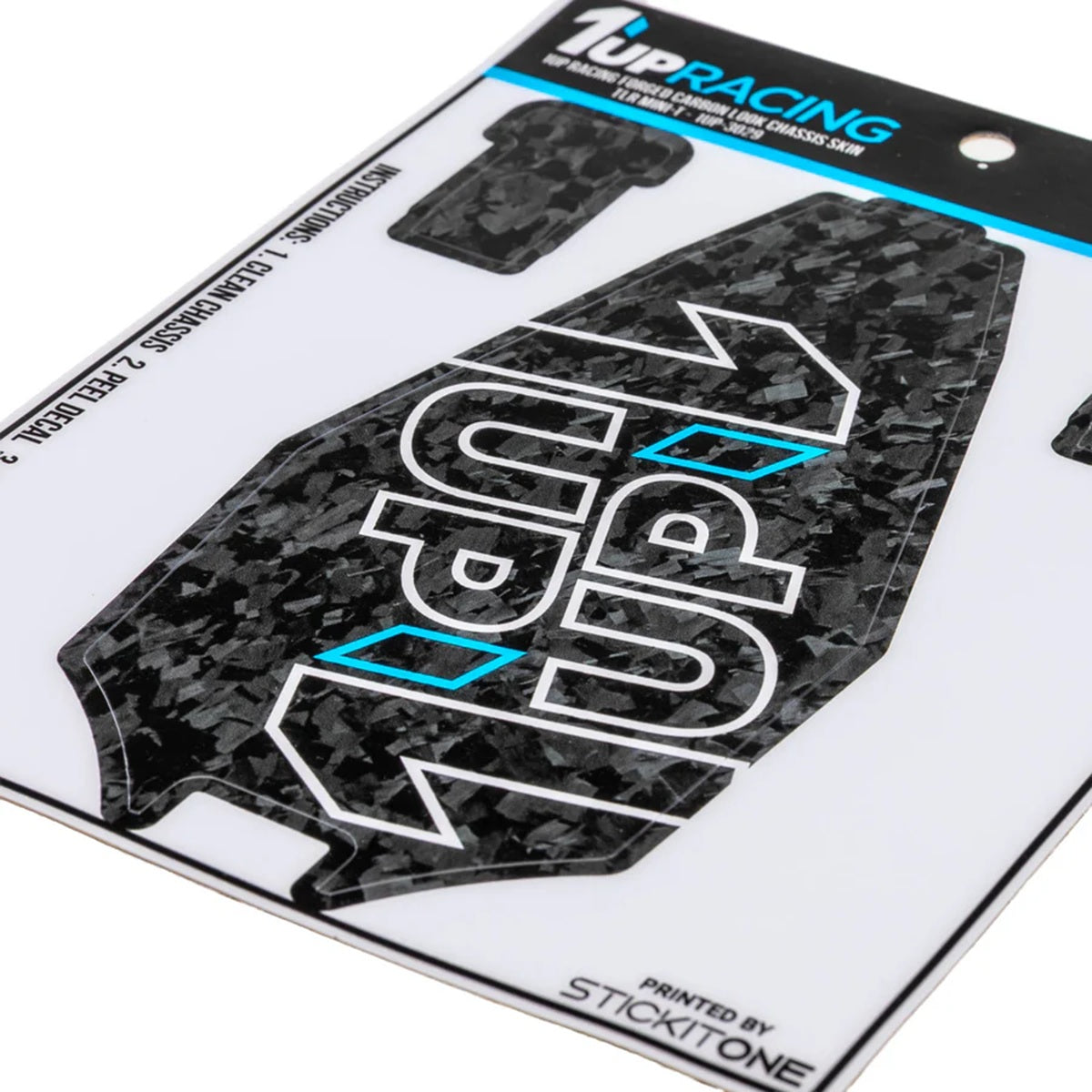 Forged Carbon Look Chassis Skin - Losi Mini-T