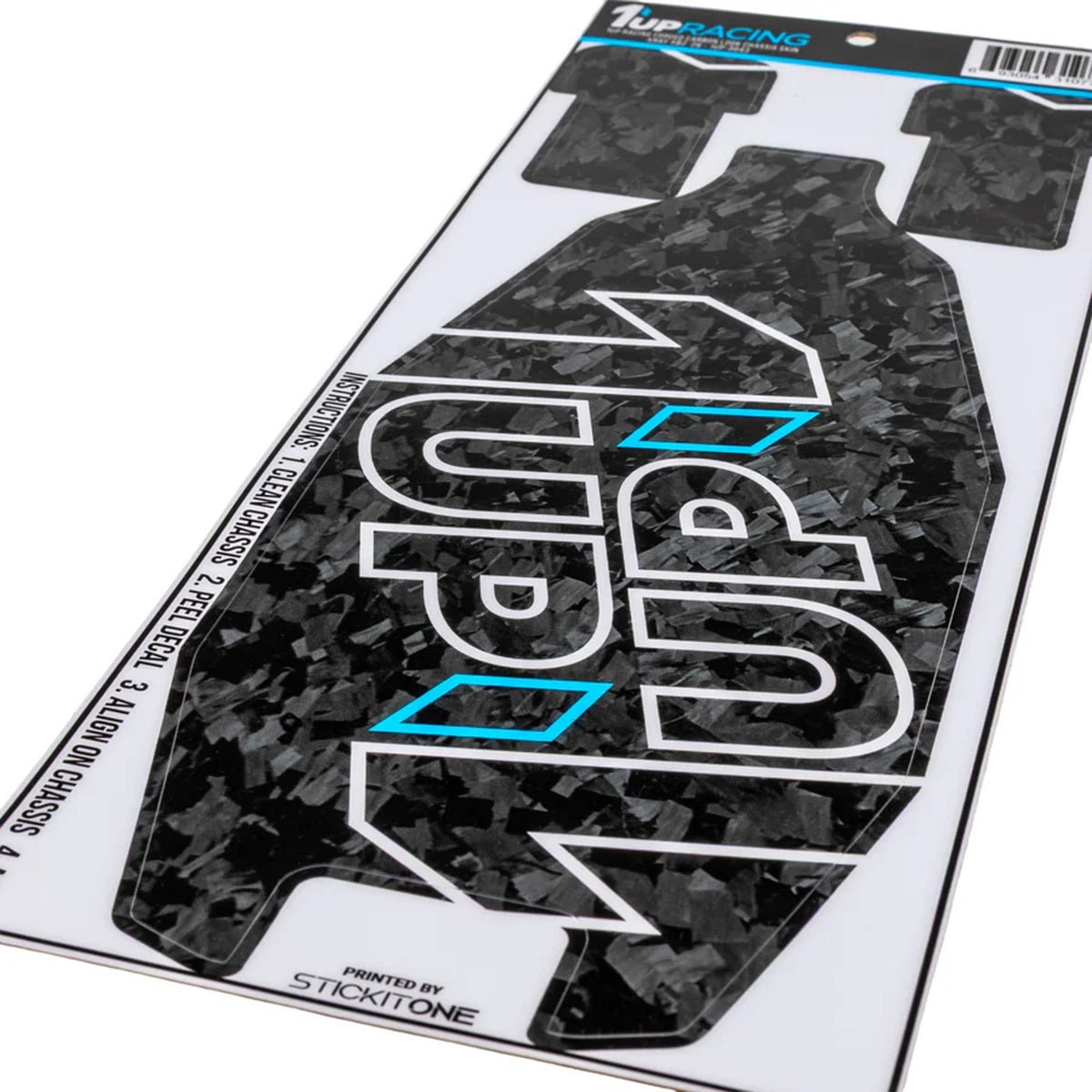 Forged Carbon Look Chassis Skin - XRAY XB2 '26