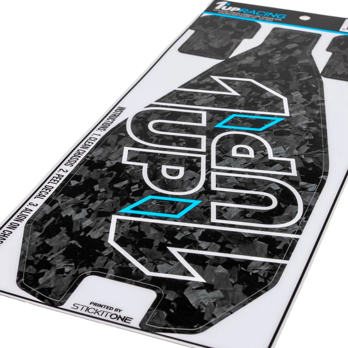 Forged Carbon Look Chassis Skin - Schumacher Cougar LD3