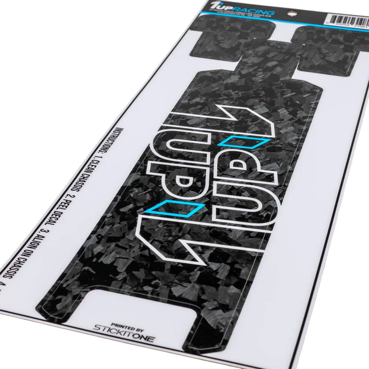 Forged Carbon Look Chassis Skin - Scumacher Cat PB