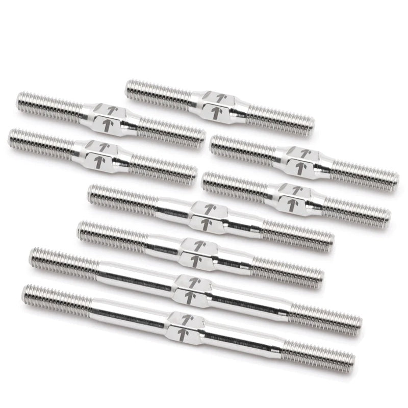 Pro Duty Titanium Turnbuckle Set - AE TC8 - Raw Finish