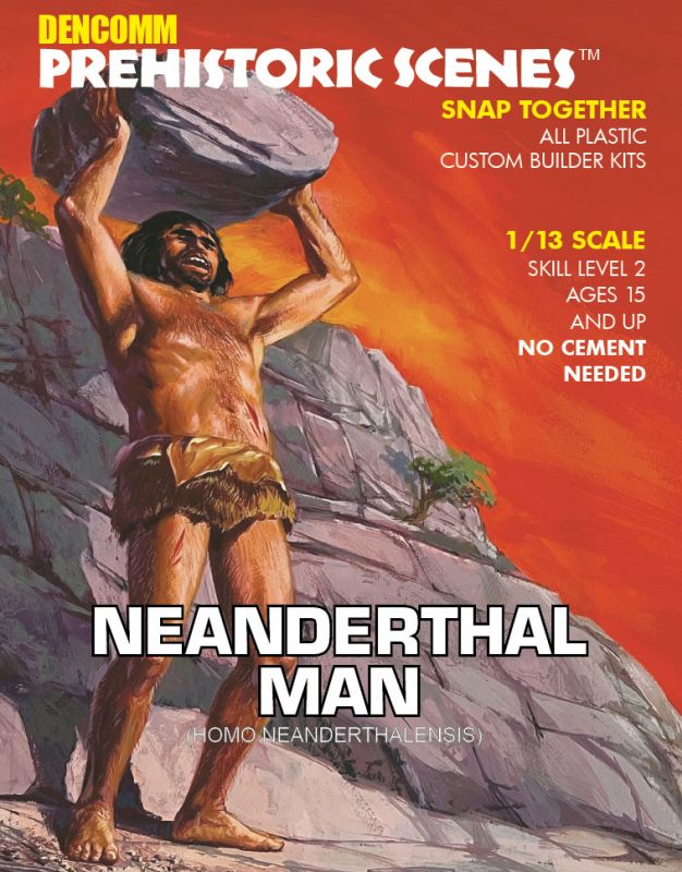 DENCOMM 1:13 Prehistoric Scene - Neanderthal Man - 55th