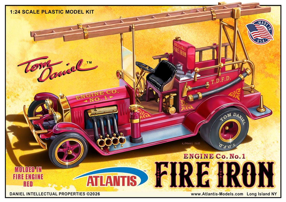 1:24 Tom Daniel - Fire Iron Old Time Fire Engine Show Rod