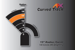 Track, Curve 15x1/8  (2pcs)