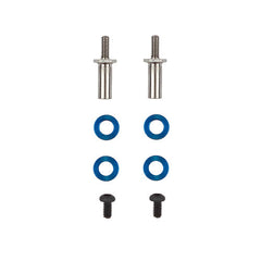 RC28R FT Adjustable Front Axles, Titanium