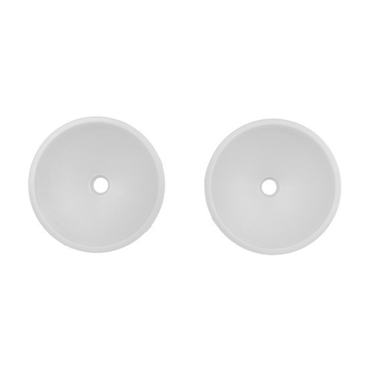 Truck Front Wheels, White