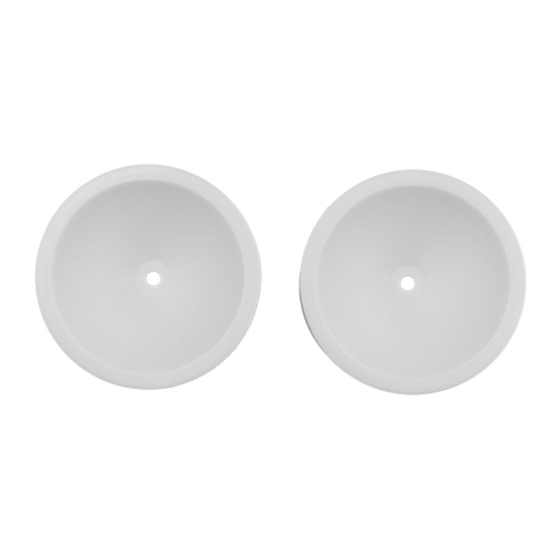 Truck Rear Wheels, White