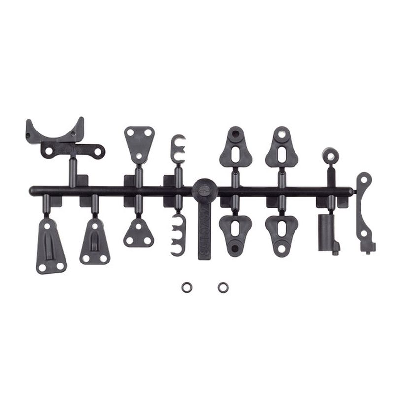 RC10B84 Battery Holder and Fan Mount Set