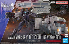 AMAIM Warrior at the Borderline Weapon Set 8 AMAIM Warrior of the Borderline, Bandai Hobby HG 1/72