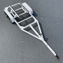 1/10 Scale Boat Trailer with LED Lights (White)