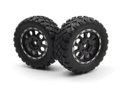 Assembled Wheel & Tyre Set (2pcs)