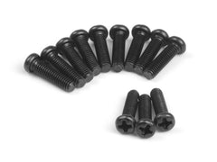 Pan Head Tapping Screws BBHO2.5x10mm (12pcs)