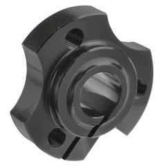 Wheel Hub - Solid Axle - Aluminum - Black - 1 pc