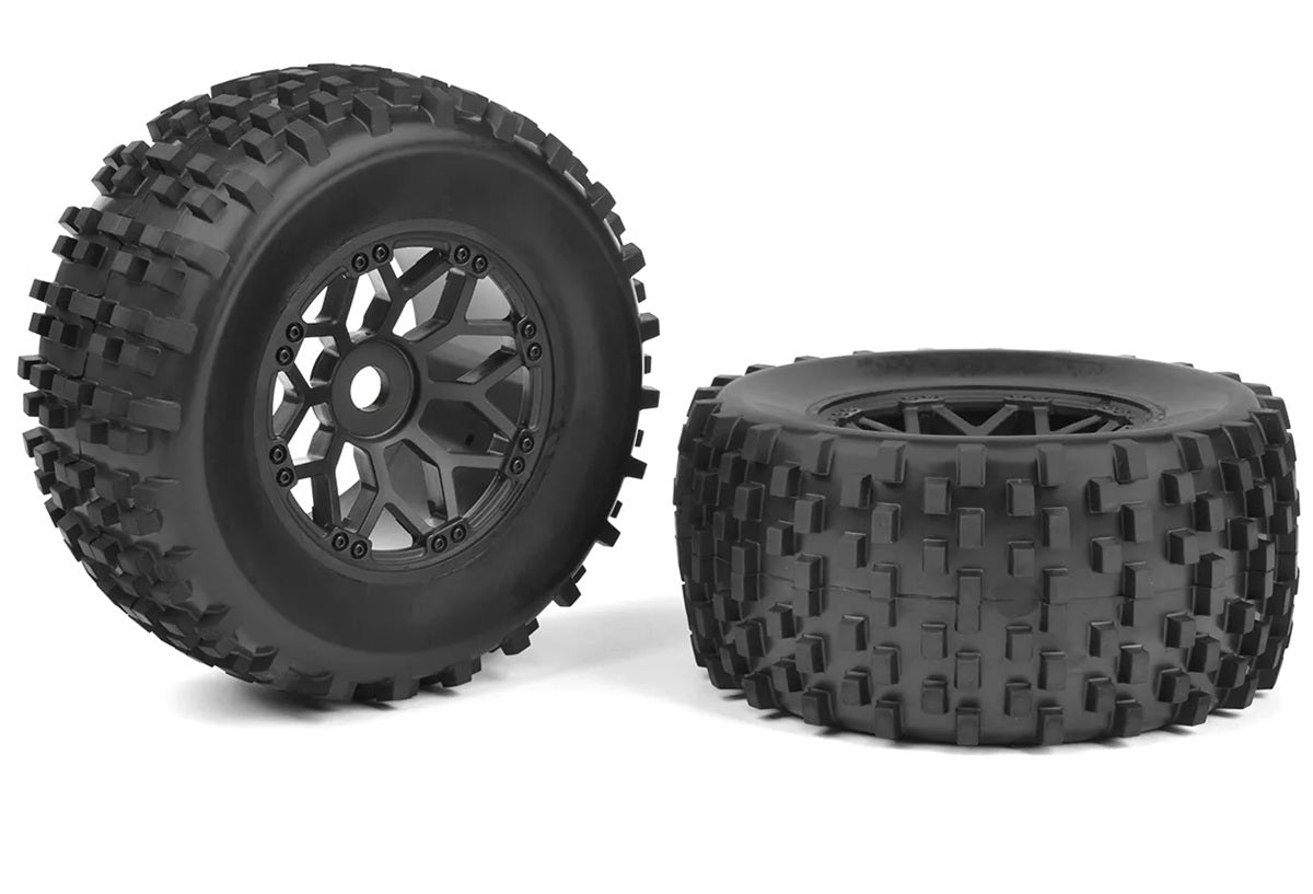 Off-Road 1/8 Monster Truck Tires - Gripper - Glued on