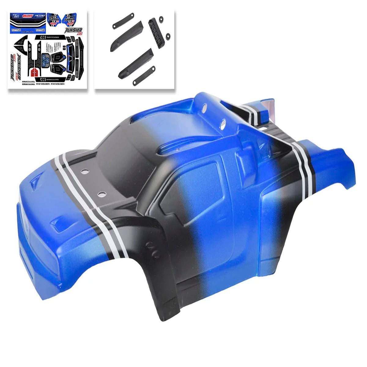 Polycarbonate Body - Punisher XD - Painted - Cut - Decals -