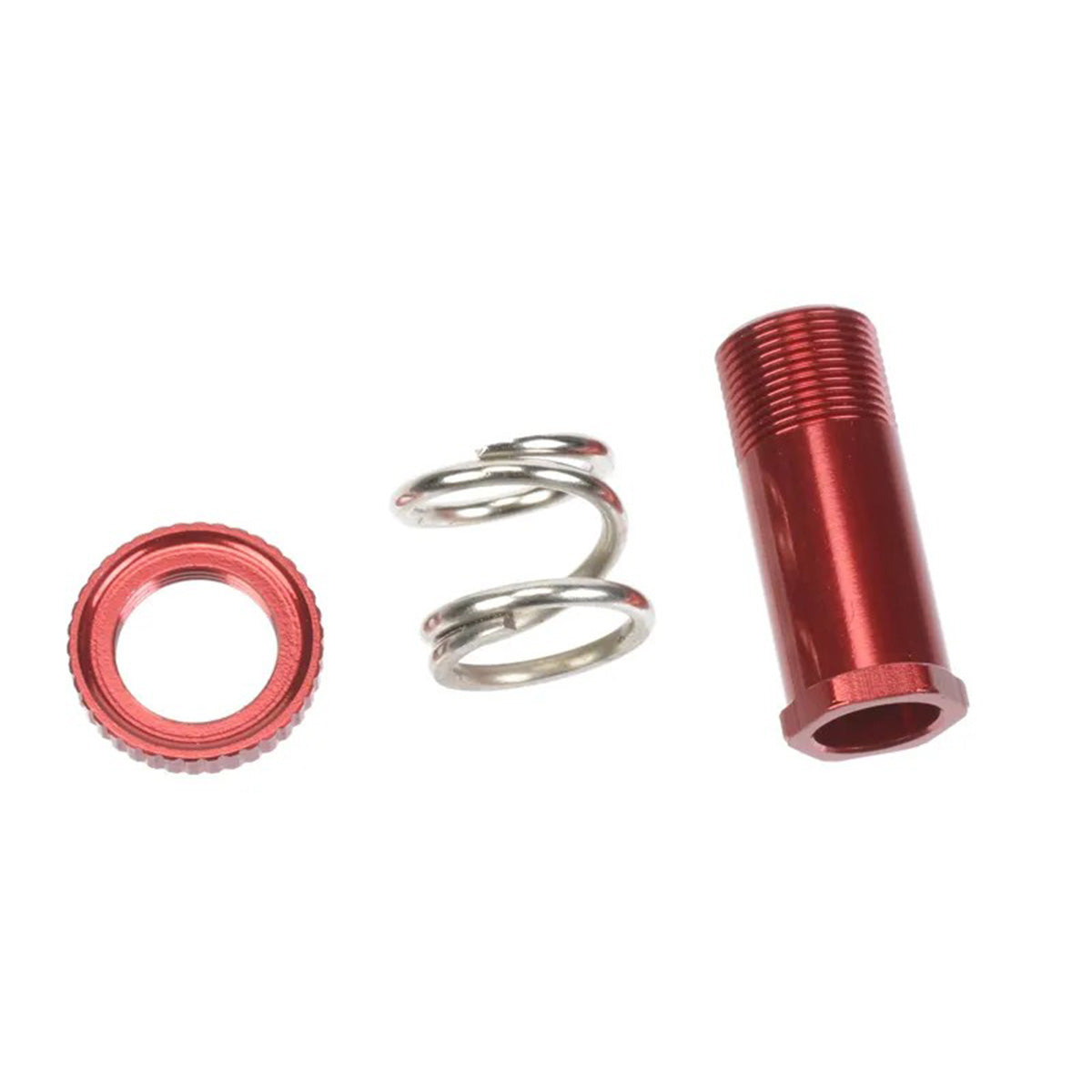 Servo Saver Tube + Nut + Spring - Aluminium - 1 set