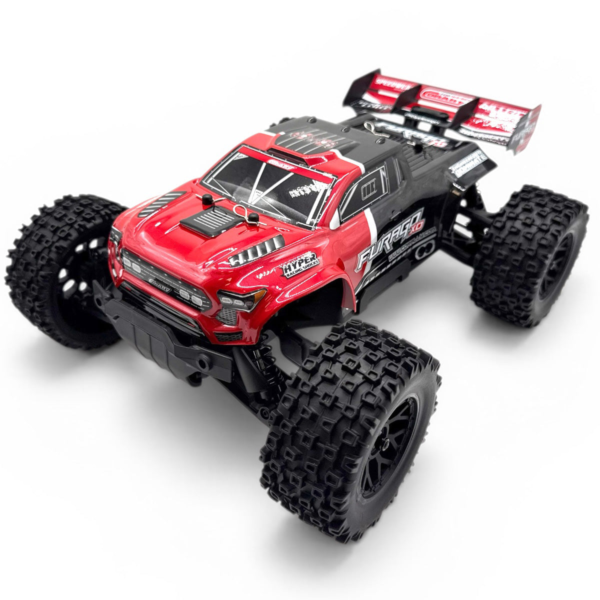 Furago XD 4WD 2S Small Scale, RTR Monster Truck, Red