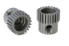 64 DP Pinion - Short - Hard Anodised AL7075 - 22 Teeth