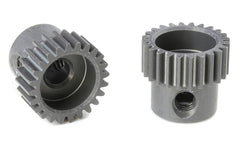 64 DP Pinion - Short - Hard Anodised AL7075 - 24 Teeth