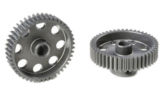 64 DP Pinion - Short - Hard Anodised AL7075 - 46 Teeth