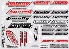 Sponser Sticker Sheet, Precut - 210x148mm - 1pc
