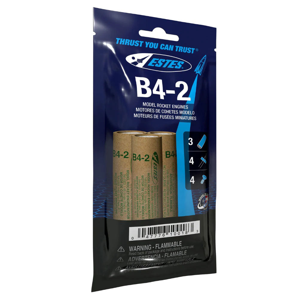 B4-2 Model Rocket Engines (3pk)