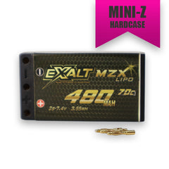 X-Rated 2S 70C Mini Z Shorty LiPo Battery (7.4V/480mAh)