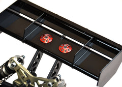 1/8 Red XL Wing Buttons 22mm (2)