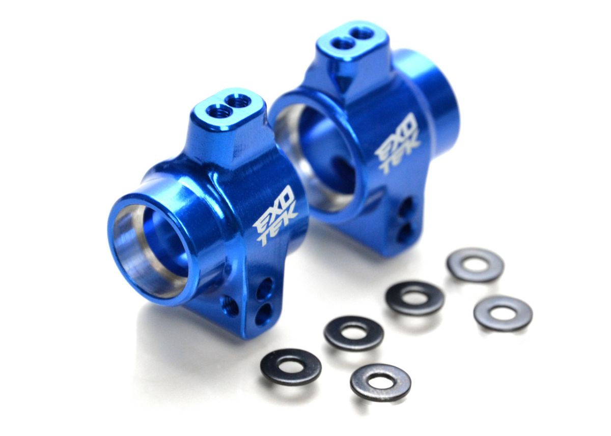 Associated Pro2 SC10 RB10 SR10 B5 HD Rear Hub Set, 7075 Alloy