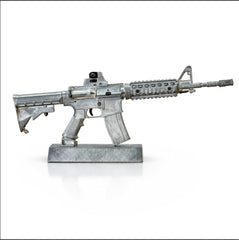 AR-15 Raw Diecast Mini Model