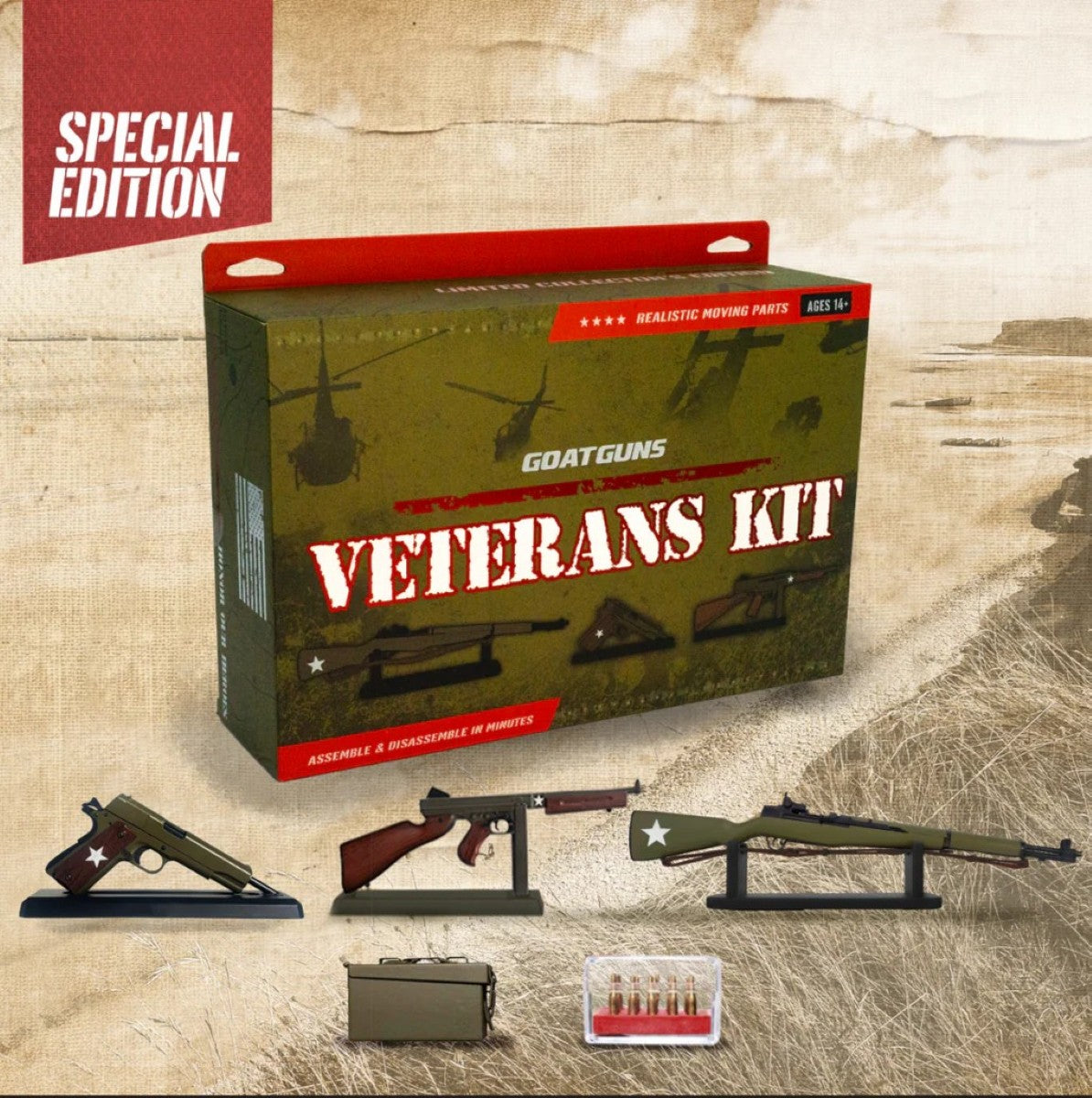 OD Green Veteran Kit 3 pack