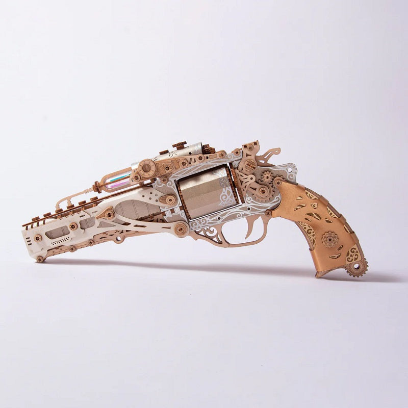 Steam Revolver - White