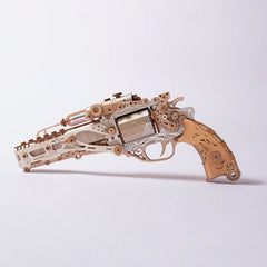 Steam Revolver - White