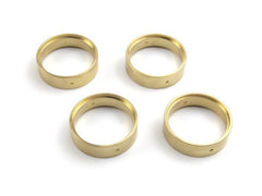 Wheel Weight Set 1.3in (Brass / 4pcs), Fits Venture18 CC