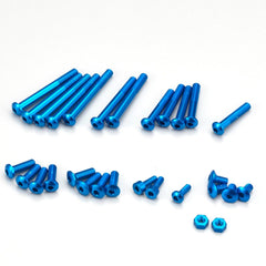 Aluminum Screw Set for EX-RR / EX-2 / LDT / NEXT (Blue)