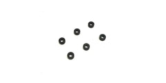Aluminum Collar (3x7x3mm/Black/6Pcs)