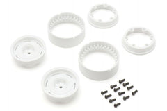 Bead-lock Wheel 1.9" Dish Whit (KC10 2pcs)