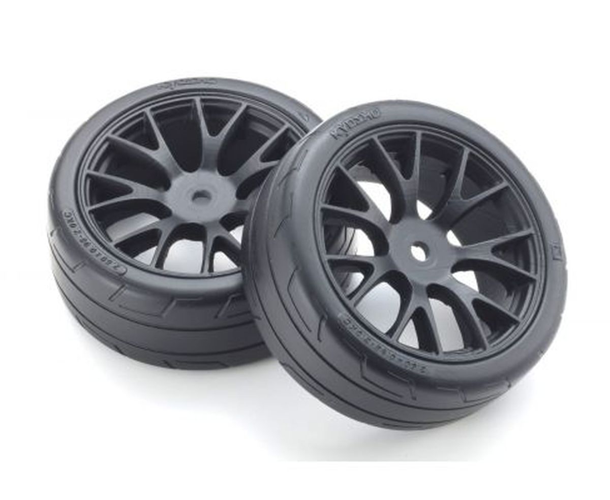 Premounted TC Tire FZ02 (M/2pcs)