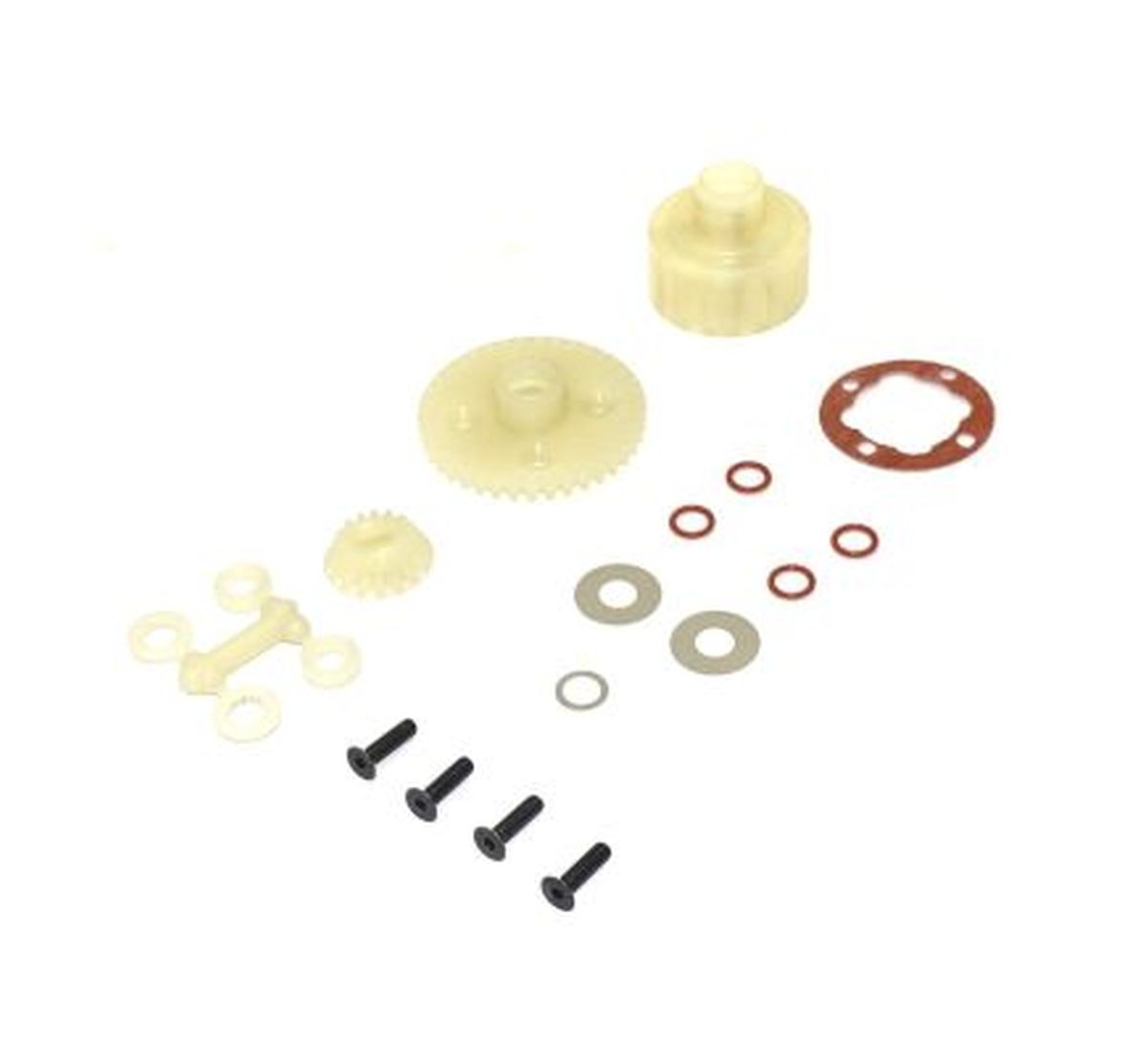 Plastic Diff. Gear Case Set (ZX7.5)