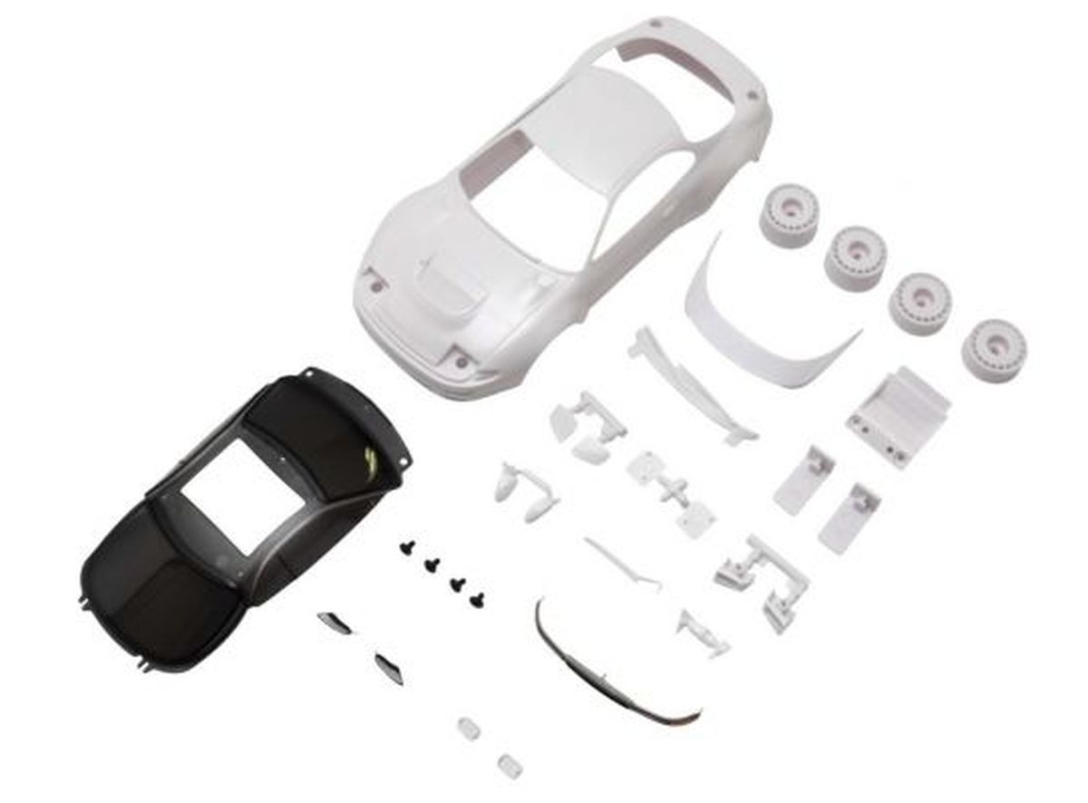 Toyota Celica White Body Set with Rims