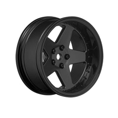5 Spoke Gloss White 1/10 Drift Wheel, 2, 4, 6, 8mm Offset,