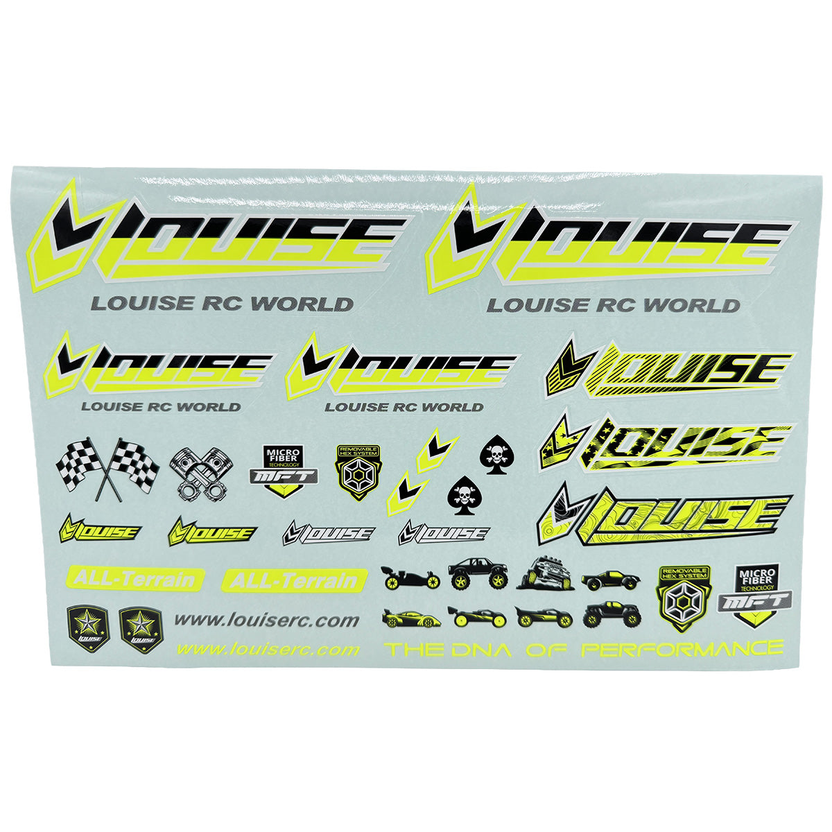 Sticker Sheet - Yellow