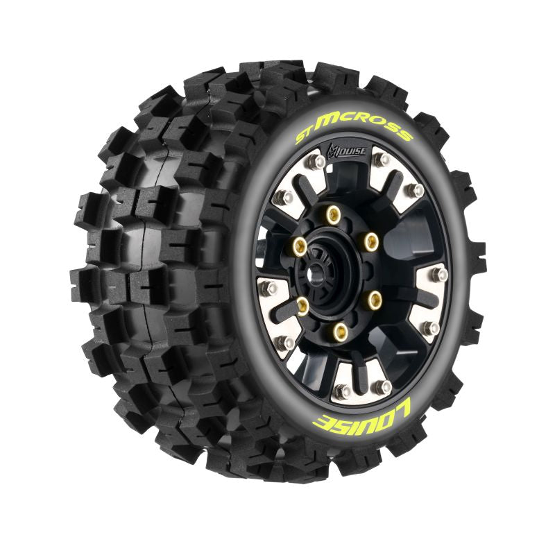 ST-MCross Soft Mounted Tires, 0" & 1/2" Offset, Removable