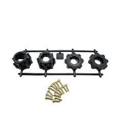 1/10 MT & ST Removable Hex 12, 14, 17mm - Black