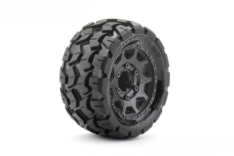 1/10 2.8 ST Tomahawk Belted Tires (2) with Removable Hex
