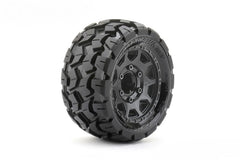 1/10 2.8 ST Tomahawk Belted Tires (2) with Removable Hex