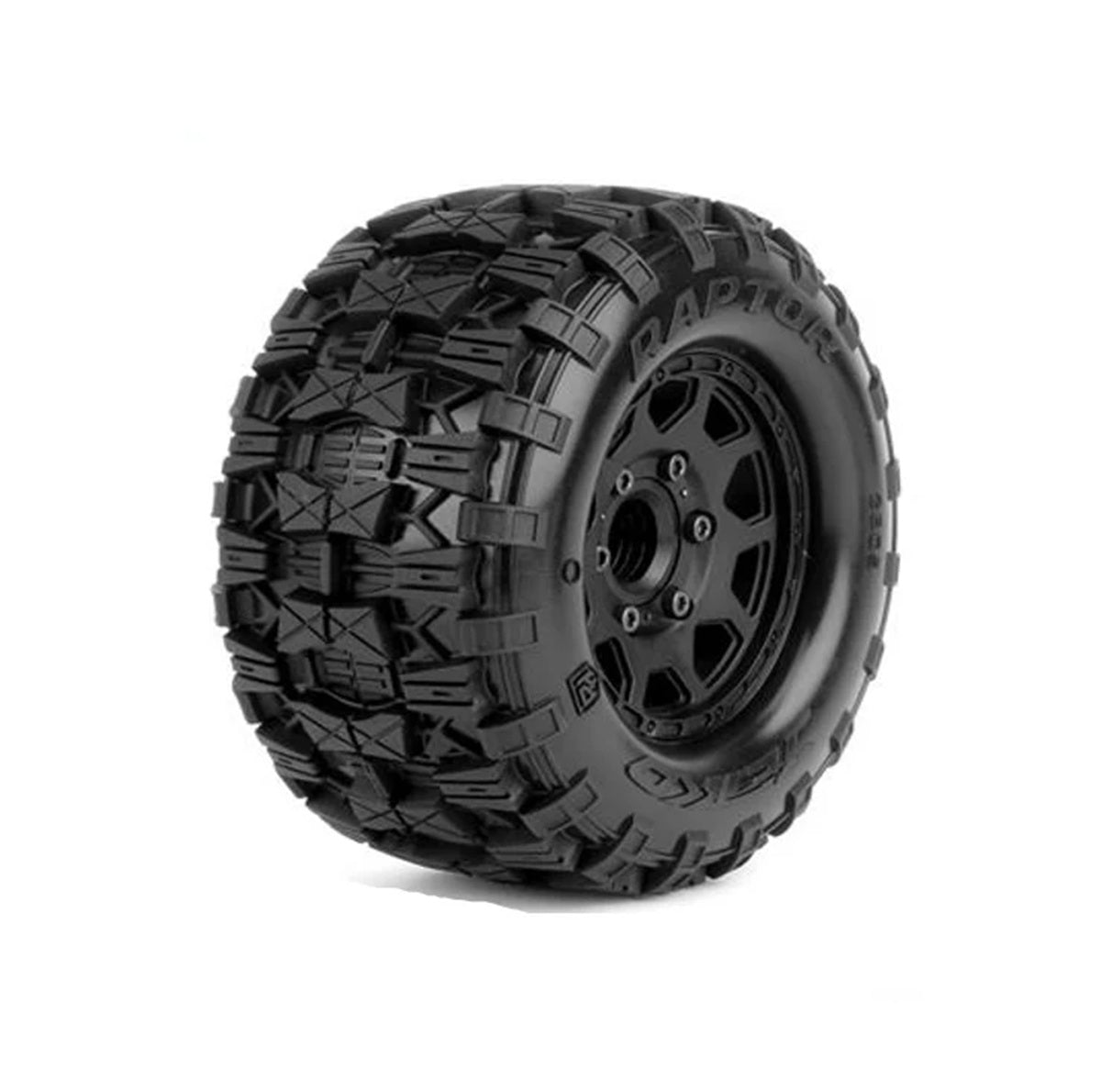 1/10 2.8" MT Raptor Belted Mounted Tires (2) w/ Removable