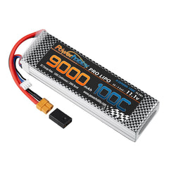 3S 11.1V 9000mAh 100C Graphene Lipo Battery w/ XT60