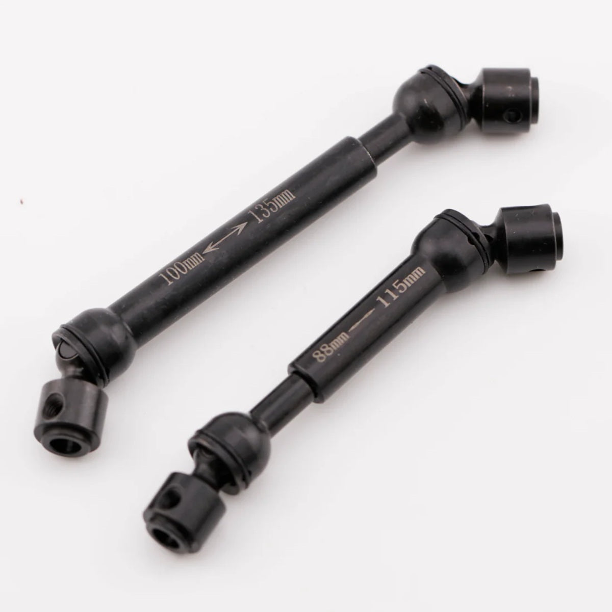 Hardened Steel Drive Shafts / CVD (2) Redcat Ascent Fusion
